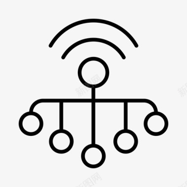 wifi互联网wifi数字互联网图标图标