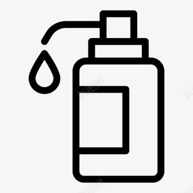 洗发水瓶子洗手液图标图标