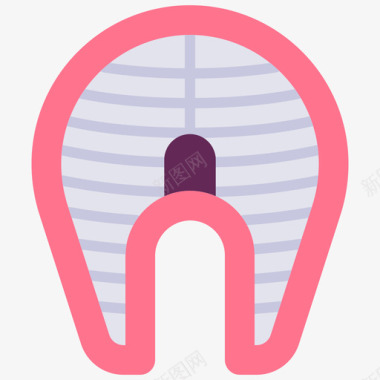 鱼扁平鱼烧烤37扁平图标图标