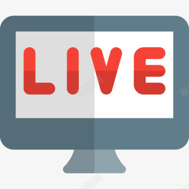 Live应用Liveweb应用程序开发平面图标图标