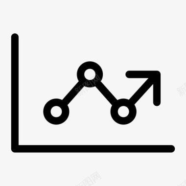 碳排放趋势图表报告统计图标图标