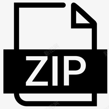 ZIP文件格式zip图标