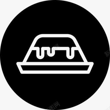 布丁布丁甜点食物图标图标