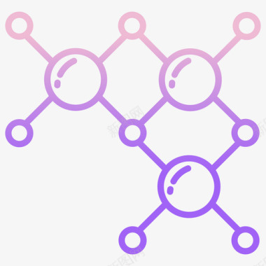 干细胞科学技术4轮廓梯度图标图标