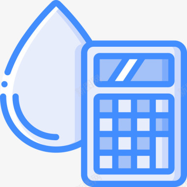 蓝色天然气火焰石油价格石油和天然气3蓝色图标图标