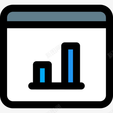 创意图表信息信息图表web应用程序登录页3线性颜色图标图标