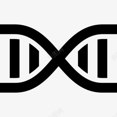 多彩DNADna科学122填充图标图标