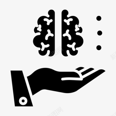 科技人工智能图标图标