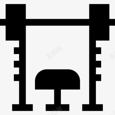 长椅PNG图片长椅健身109已填充图标图标