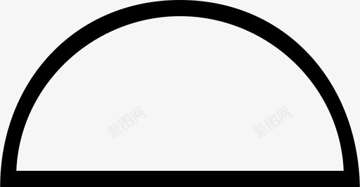 圆柱形状半圆形状圆卷1图标图标