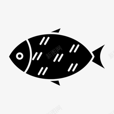鱼食物饭图标图标