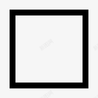 正方形盒正方形四边形多多边形图标图标