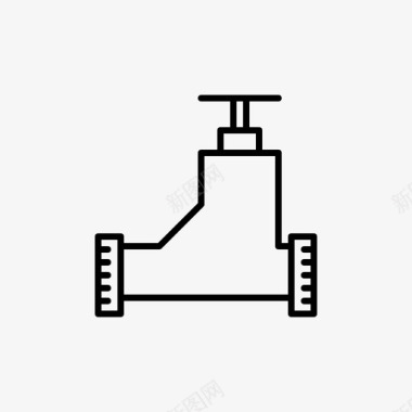 旋塞阀控制阀气体图标图标