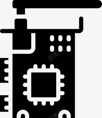 硬件图标芯片计算机硬件30填充图标图标