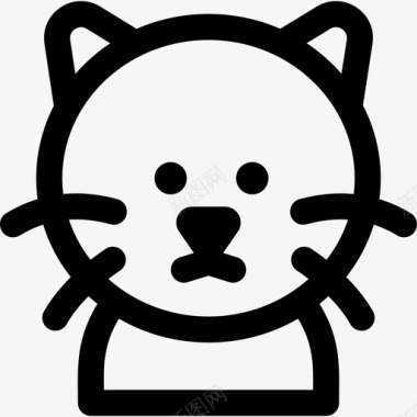 蒙奇金猫猫品种5直系图标图标