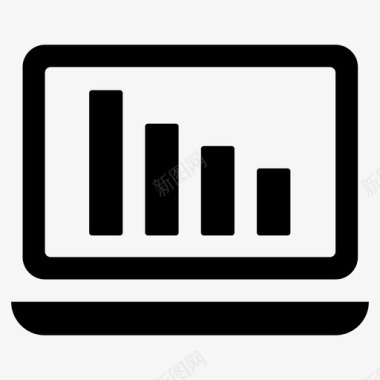 创意信息图表素材在线数据分析业务监控数据分析图标图标