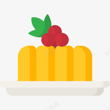 布丁布丁圣诞食品3平的图标图标