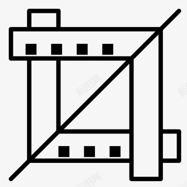 裁剪裁剪形图标图标