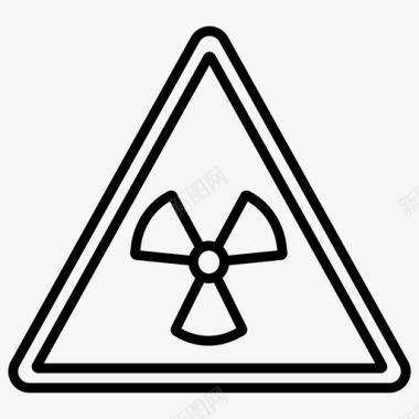 种植技术3图标辐射标志科学技术3大纲图标图标