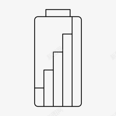 大能量电池电池电量电池状态图标图标