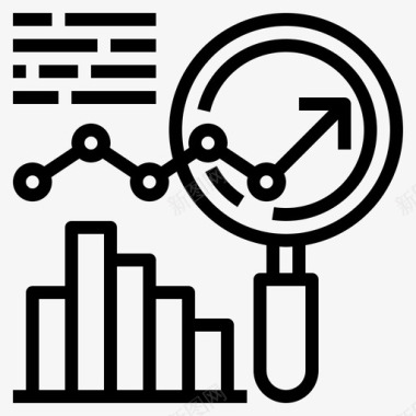 金融券基准测试分析搜索引擎优化图标