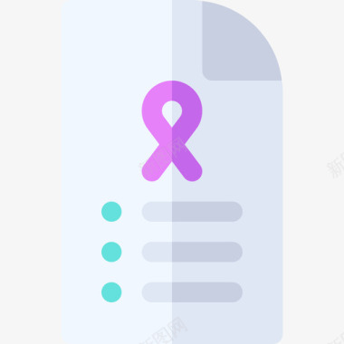 健康报告世界癌症意识日15平图标