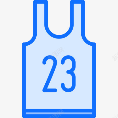 校服篮球49蓝色图标图标