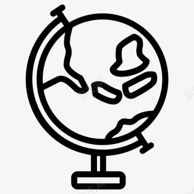 爱护地球元素地球教育世界图标