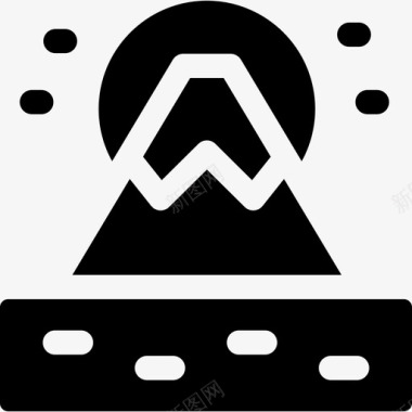 富士山富士山旅行270已填充图标图标