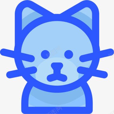曼克斯猫猫品种1蓝色图标