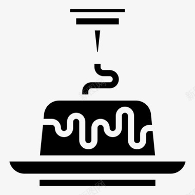 布丁野餐布丁图标图标