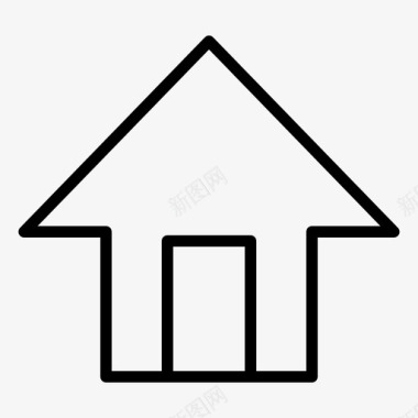 网页主页主页建筑房子图标