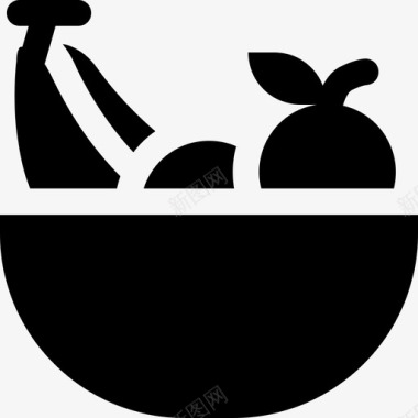 水果餐具1填充图标