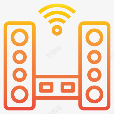 80鍒家庭影院智能家居80渐变图标