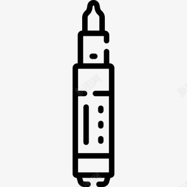 手工木质记号笔手工艺品22线状图标图标