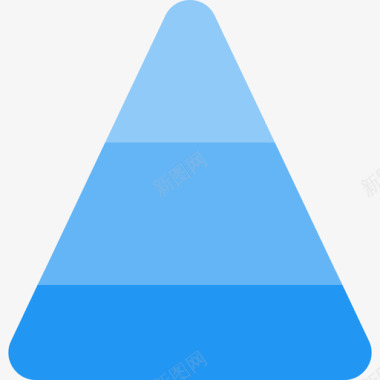 平面彩色图金字塔图商业413平面图图标