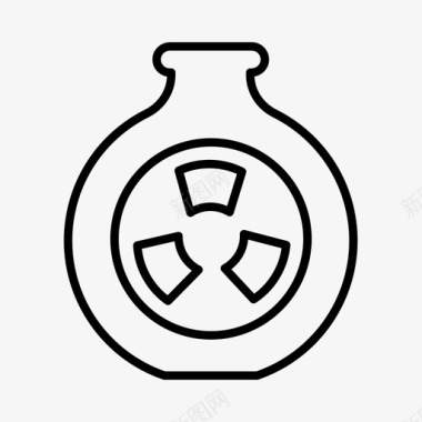 科学家名言核科学化学实验室图标