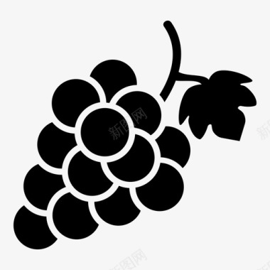 葡萄串采购产品葡萄串果葡萄水果图标