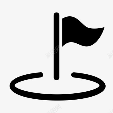 公共标识红icon_公共区域图标