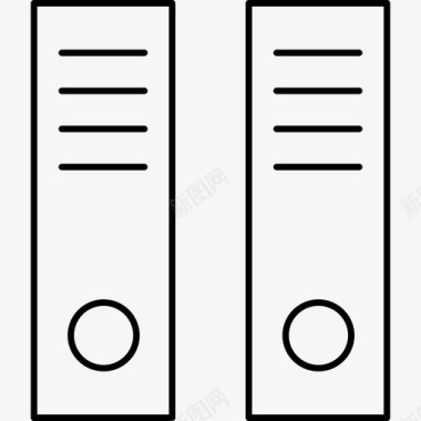 矢量目录册归档活页夹目录图标