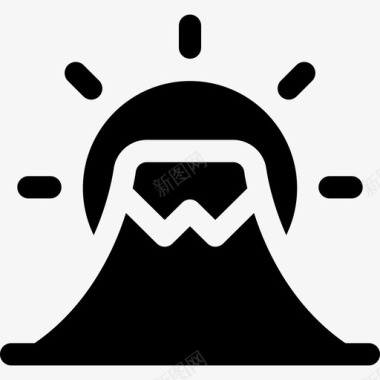 富士山富士山地标古迹22处座无虚席图标