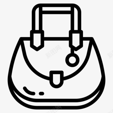 150手提包衣服150直线型图标