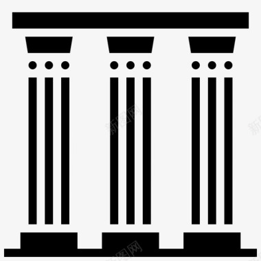 古柱子古希腊38铭文图标