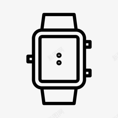 智能手表奢侈品商店37线性图标
