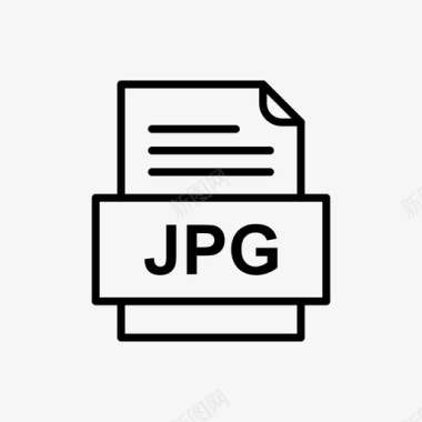 jpg文件文档图标文件类型格式图标