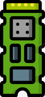 ssdSsd计算机硬件29线性彩色图标