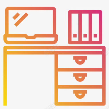 桌面办公室桌面办公室192渐变图标