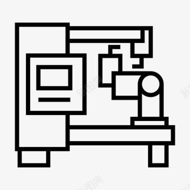 探听仪器机械自动化工业图标