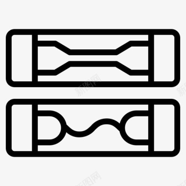 纯棉线图片保险丝电子元件1线性图标