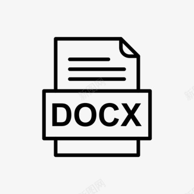 ai格式docx文件文档图标文件类型格式图标